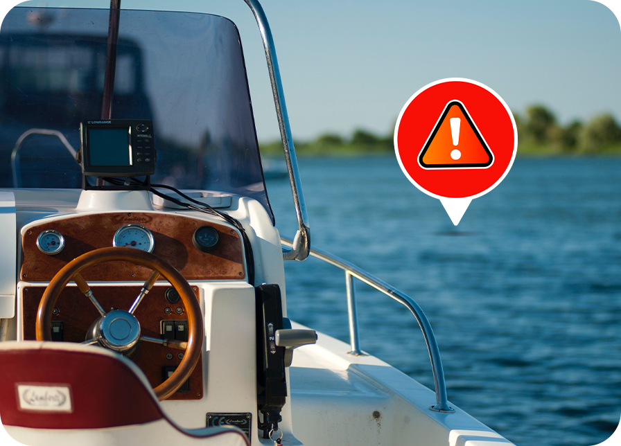 knowwake marine navigation alert icon