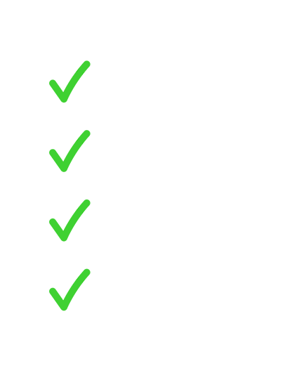 green checkmark checklist icons