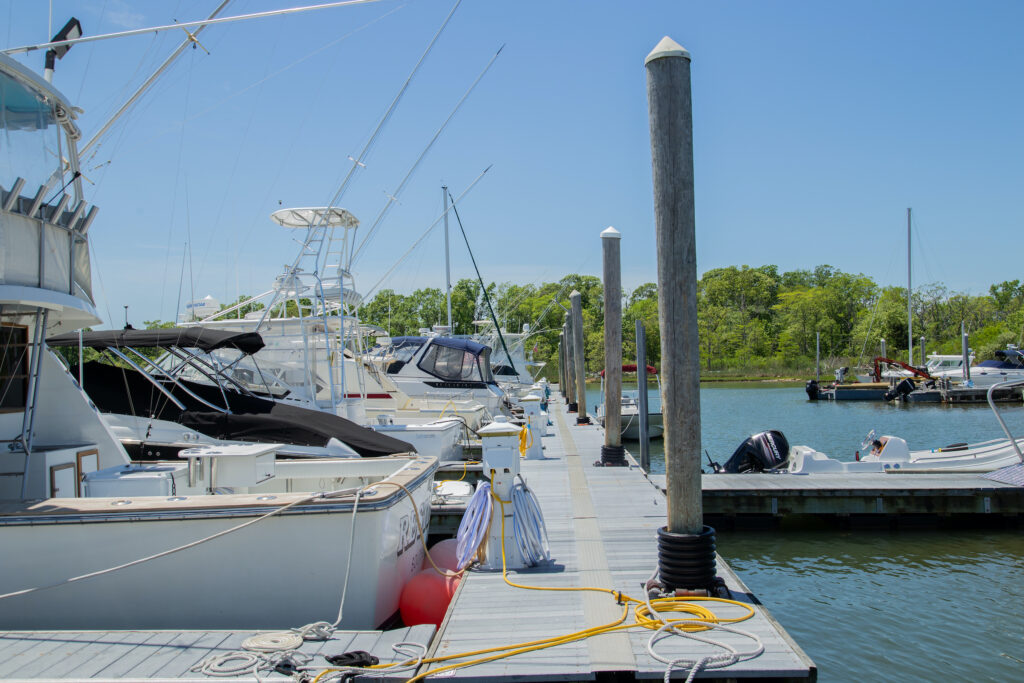 boats at a marina