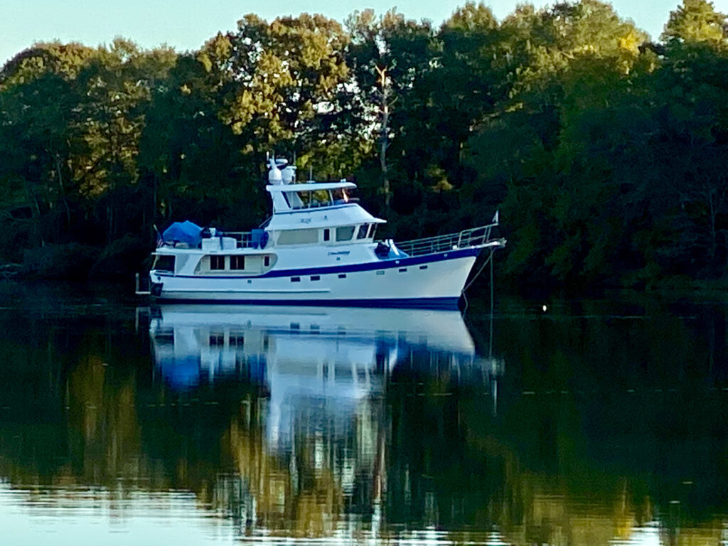 Cook's Bend Anchorage on the Tennessee-Tombigbee Waterway