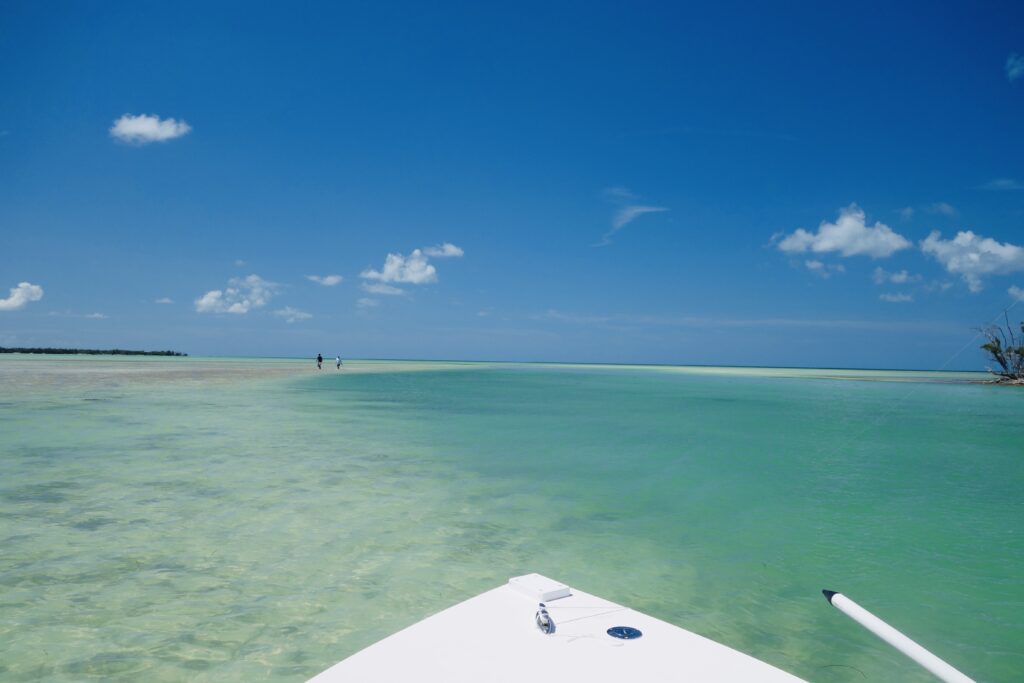 Which beach has the clearest water in Florida?