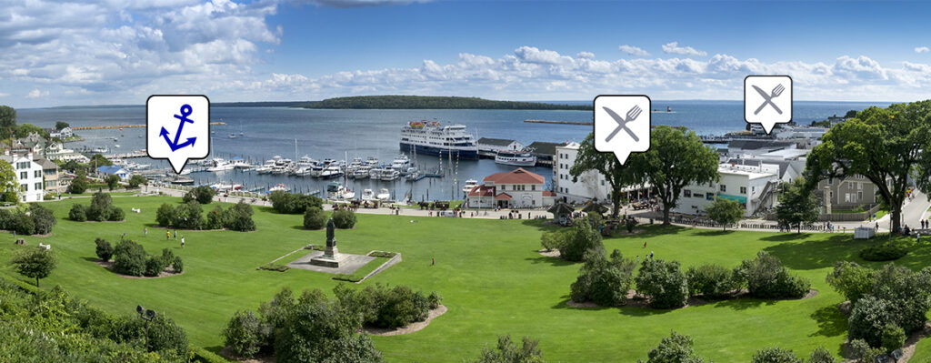 boating on mackinac island